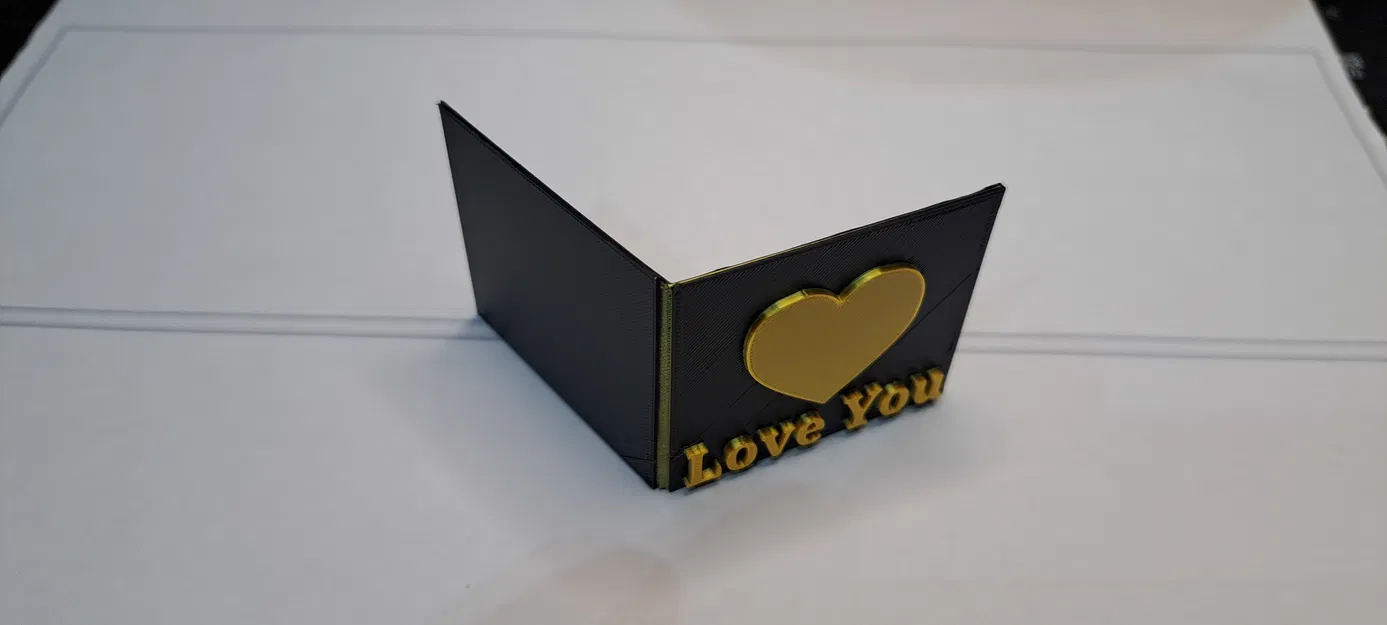 Thiệp Valentine mini để bỏ trong ví (purse/wallet) - Image 4