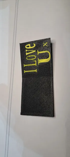 Thiệp Valentine mini để bỏ trong ví (purse/wallet) - Image 5