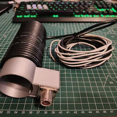 Former 50mm – Antenna flowerpot HF băng 10m