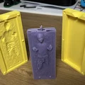 Khuôn Nến/Xà Phòng Han Solo trong Carbonite (2 phần) - Thumbnail 1