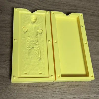 Khuôn Nến/Xà Phòng Han Solo trong Carbonite (2 phần)