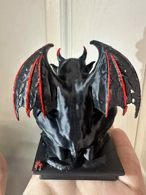 Tượng Gargoyle Canh Gác Có Cánh Hung Dữ - Image 3