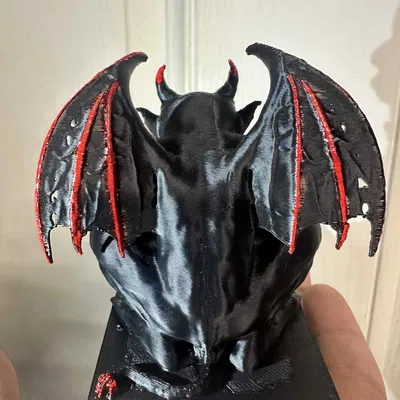 Tượng Gargoyle Canh Gác Có Cánh Hung Dữ