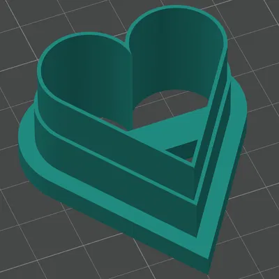 Khuôn cắt bánh quy hình trái tim