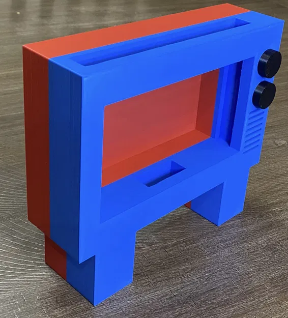 Dock Stand Nintendo Switch V1/V2 & OLED kiểu TV thập niên 80 (Retro, Old School) - Image 2