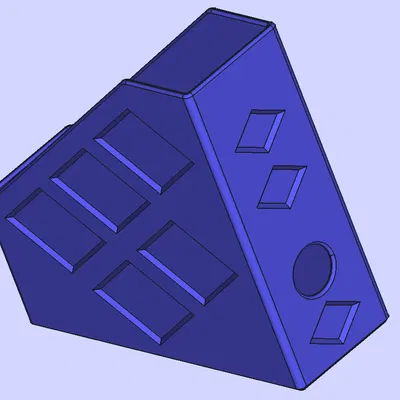 Giá/khay đựng tạp chí sâu 260mm cao 240mm, rộng 60–160mm