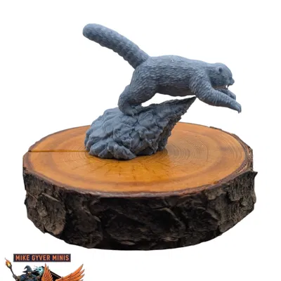 Giant Red Panda - MGM Print-Ready Mini