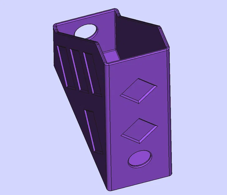 Giá đựng tạp chí sâu 220mm cao 250mm, rộng 70–160mm (magazine rack holder) - Image 4