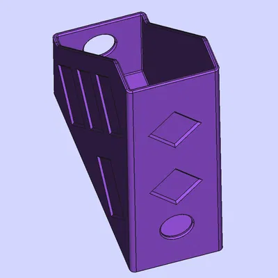 Giá đựng tạp chí sâu 220mm cao 250mm, rộng 70–160mm (magazine rack holder)