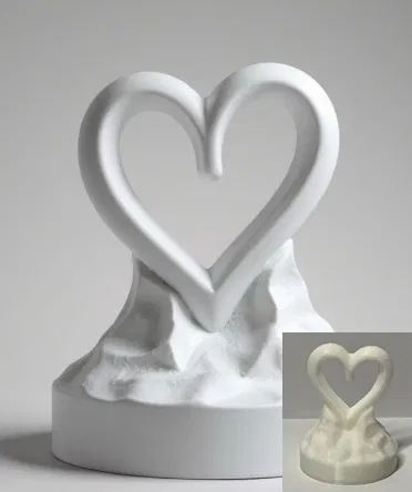 Tượng Trái Tim #2 (Heart Sculpture #2) - Image 1