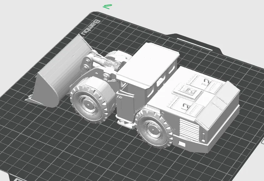 Wheel loader (xe xúc lật) mô phỏng xe làm việc trong mỏ - Image 1