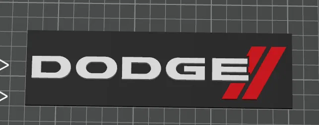 Bảng hiệu Dodge cho văn phòng \ xưởng làm việc - Image 1