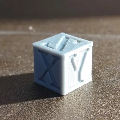 Khối Lập Phương XYZ - Mẫu Calibration