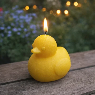 Khuôn làm nến hình vịt (Duck candle maker)