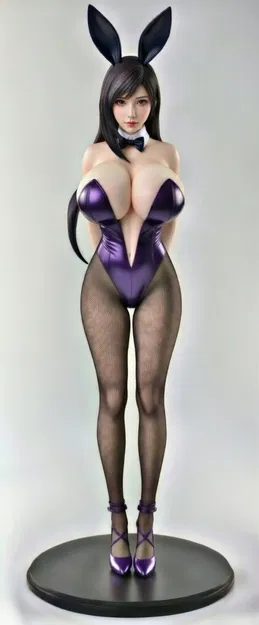 Sexy-Bunny-Tifa-00 – Tifa Bunny Girl gợi cảm (FF7) - Image 1