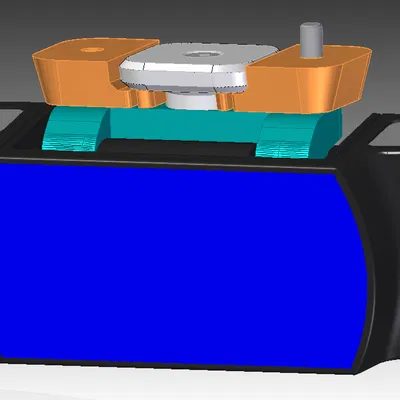 Ngàm gắn C920 lên gantry 2020 cho Voron V2.4 300^3