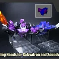 Addon Nắm Tay Cho Transformers Galvatron & Soundwave - Thumbnail 1