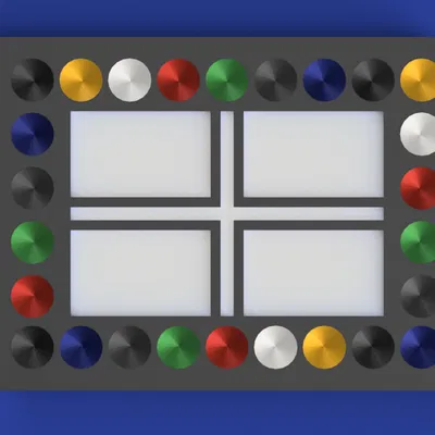 Bảng pha màu Well Mixing Palette