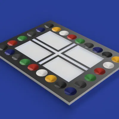 Bảng pha màu Well Mixing Palette