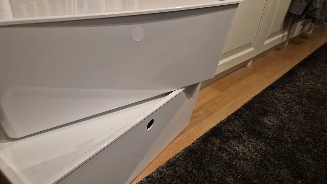 Nút bịt lỗ tròn cho hộp Ikea Kuggis (Ikea Kuggis circular hole plug) - Image 1