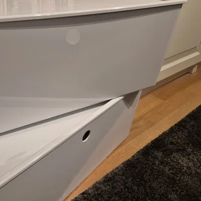 Nút bịt lỗ tròn cho hộp Ikea Kuggis (Ikea Kuggis circular hole plug)