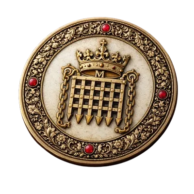 Lót Ly Phong Cách Tudor - Hoa Hồng & Cổng Sắt (Portcullis)