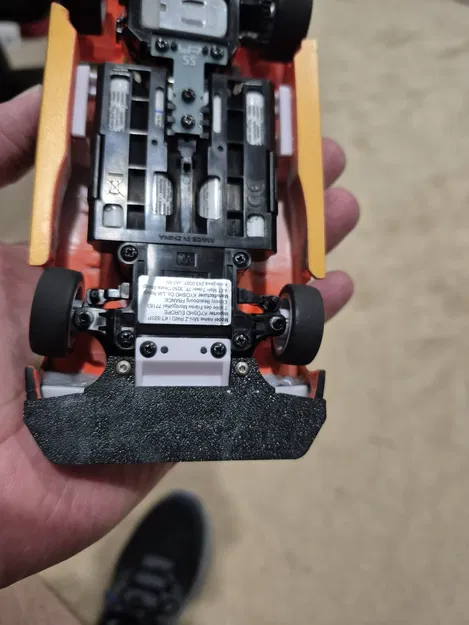 Mazda 787B Mini-Z – Front Splitter và Gia Cường Thân Xe - Image 2