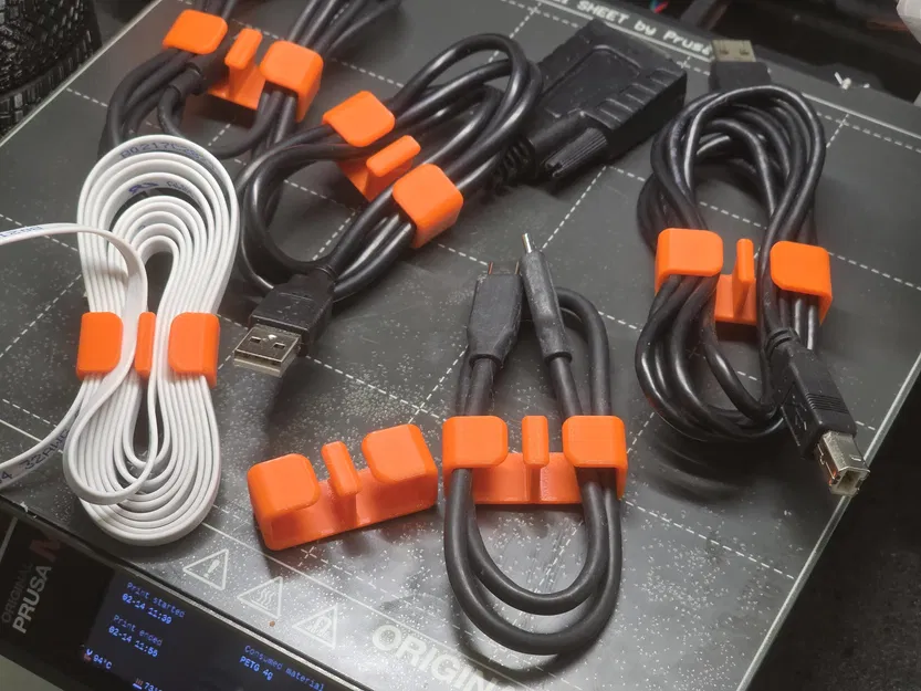 Bộ sắp xếp cáp (Cable organizer) đơn giản - Image 1