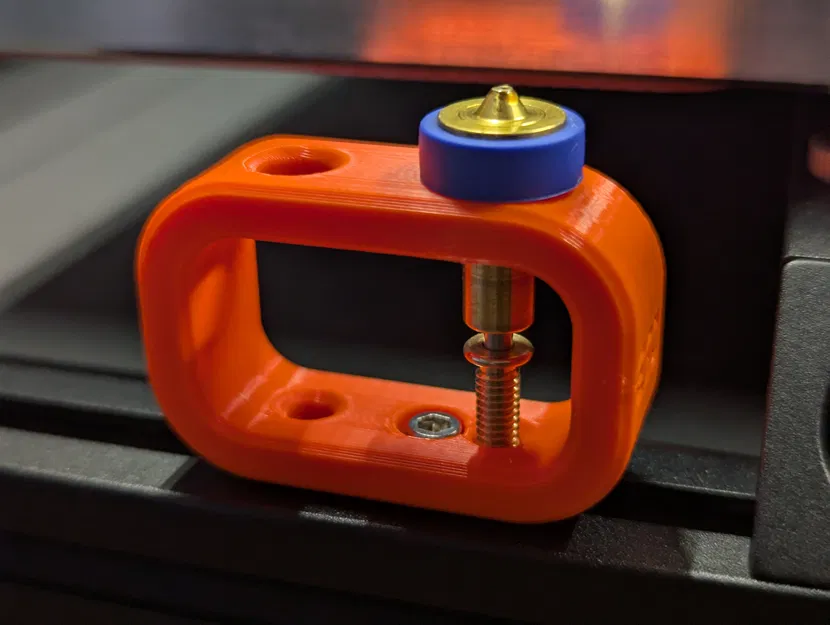 Bộ giữ nozzle E3D Revo cho máy in Voron (gắn frame extrusion) - Image 1