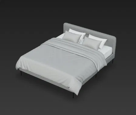 Giường đôi cho mô hình kiến trúc theo tỷ lệ (scale) - Image 1