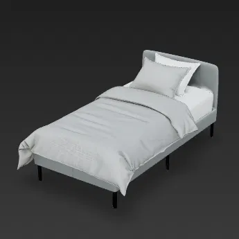 Giường đơn cho mô hình kiến trúc theo tỉ lệ