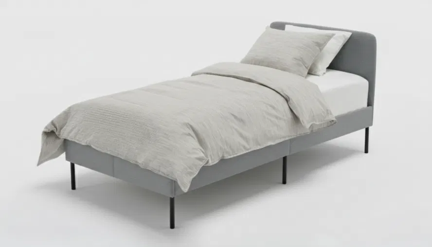 Giường đơn cho mô hình kiến trúc theo tỉ lệ - Image 2