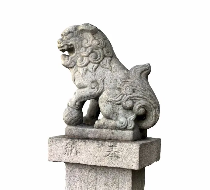 Tượng Komainu | 3D scanned - Image 1