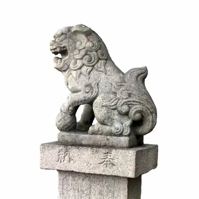 Tượng Komainu | 3D scanned