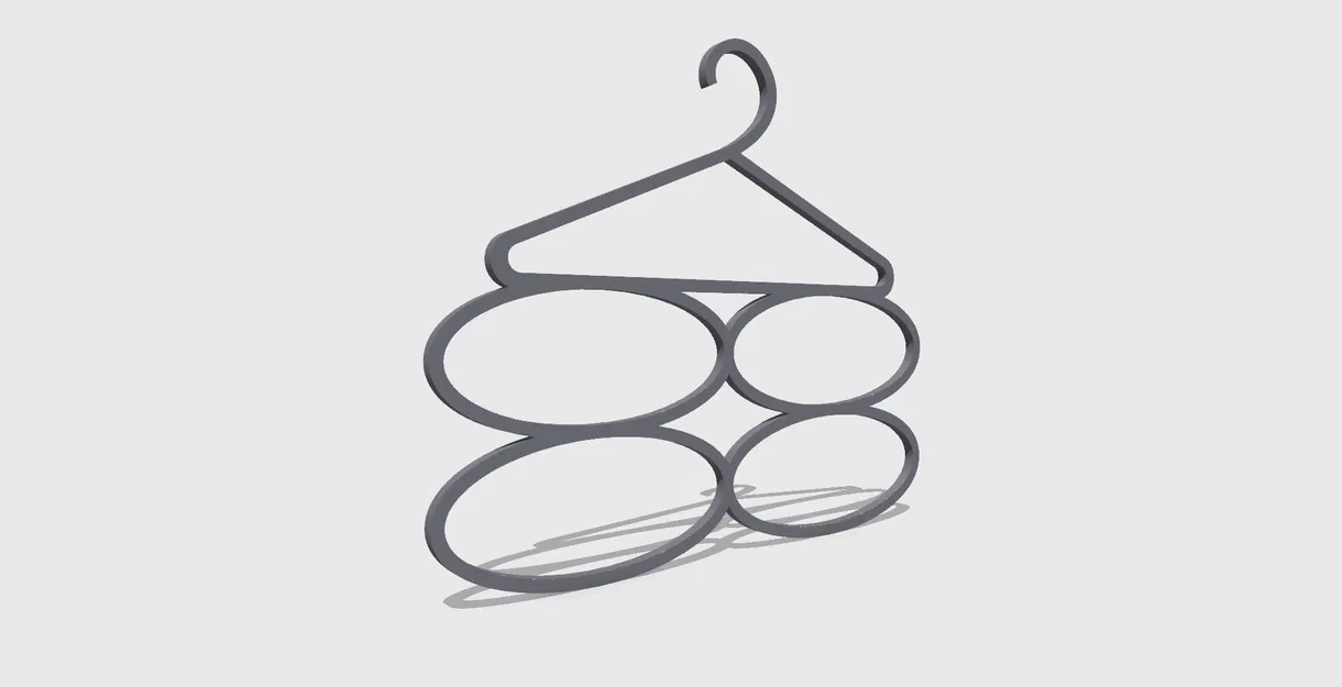 Móc treo tủ quần áo cho khăn choàng, cà vạt, thắt lưng - Image 3