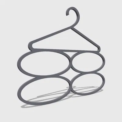 Móc treo tủ quần áo cho khăn choàng, cà vạt, thắt lưng