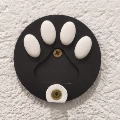 Móc Treo Tường Hình Bàn Chân Nhiều Mảnh Nhiều Màu – Treo Dây Dắt & Harness