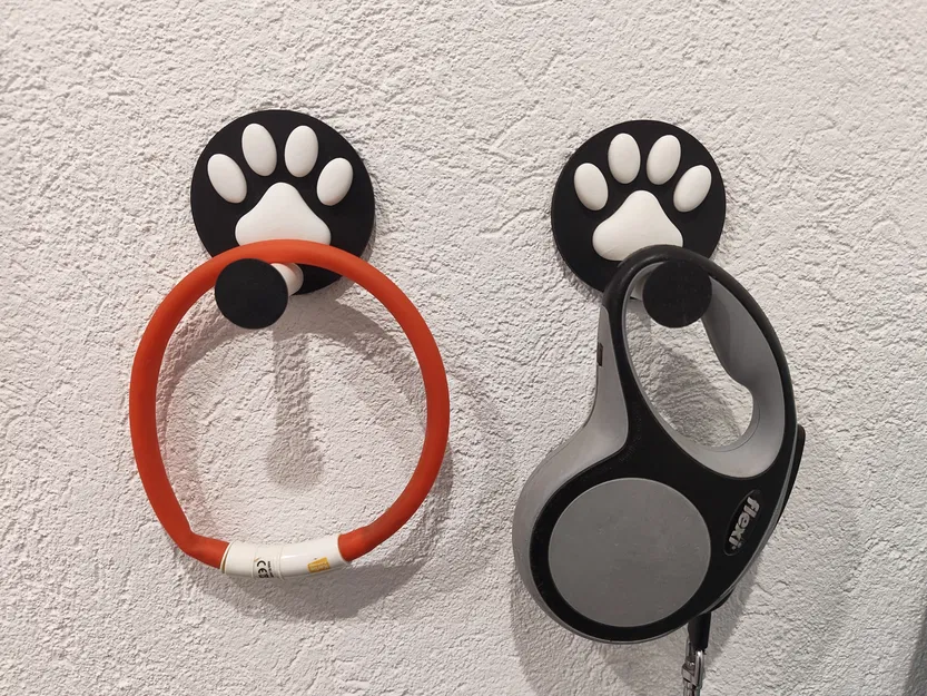 Móc Treo Tường Hình Bàn Chân Nhiều Mảnh Nhiều Màu – Treo Dây Dắt & Harness - Image 4