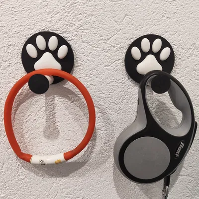 Móc Treo Tường Hình Bàn Chân Nhiều Mảnh Nhiều Màu – Treo Dây Dắt & Harness