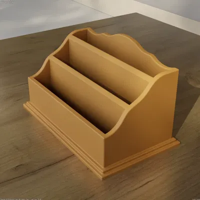 Mẫu STL Kệ Sắp Xếp Bàn Làm Việc Classic – Thiết Kế Bền Chắc