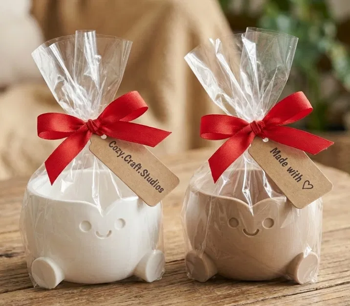 Chậu Cười ♡ – Decor Dễ Thương (Smiling Planter) - Image 2