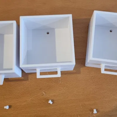 Ngăn Kéo Dưới Bàn Dạng Module Parametric