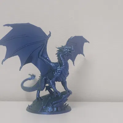 Rồng Lụa Xanh Uy Nghi Trên Tảng Đá