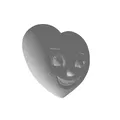 Heart emoji v2 – Trái tim emoji 3D phiên bản nâng cấp - Thumbnail 1
