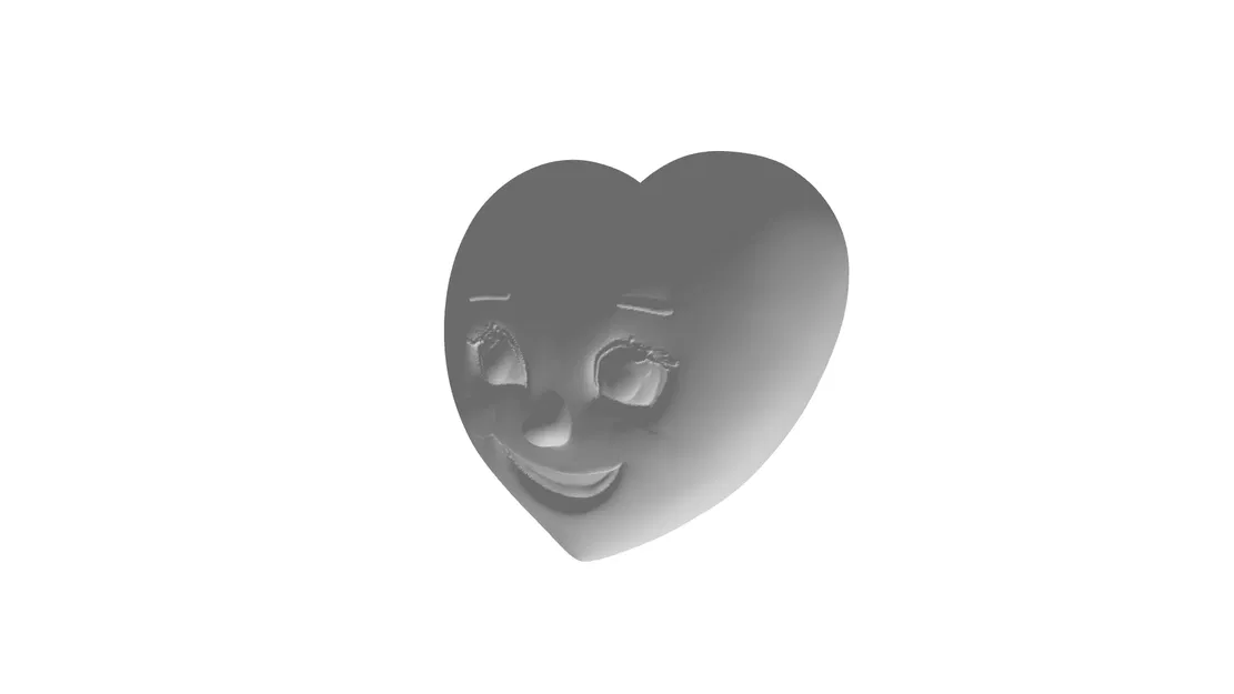 Heart emoji v2 – Trái tim emoji 3D phiên bản nâng cấp - Image 3
