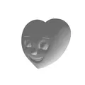 Heart emoji v2 – Trái tim emoji 3D phiên bản nâng cấp - Thumbnail 3