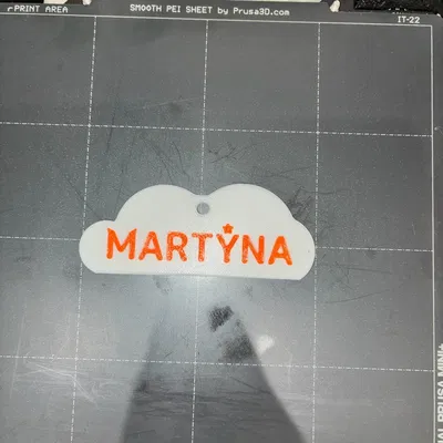 Mặt Dây Chuyền Mây Tên Martyna - Không Cần Support