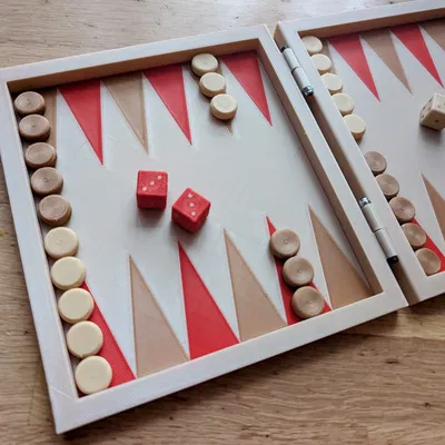 Bộ Backgammon Du Lịch – Multicolor, tối ưu cho máy in nhỏ