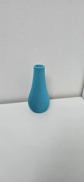 Bình hoa nụ xoắn ốc Spiral Twisted Bud Vase - Image 1