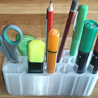 Khay để bút để bàn / Desk Pen Organizer (quà tặng độc đáo cho bé)